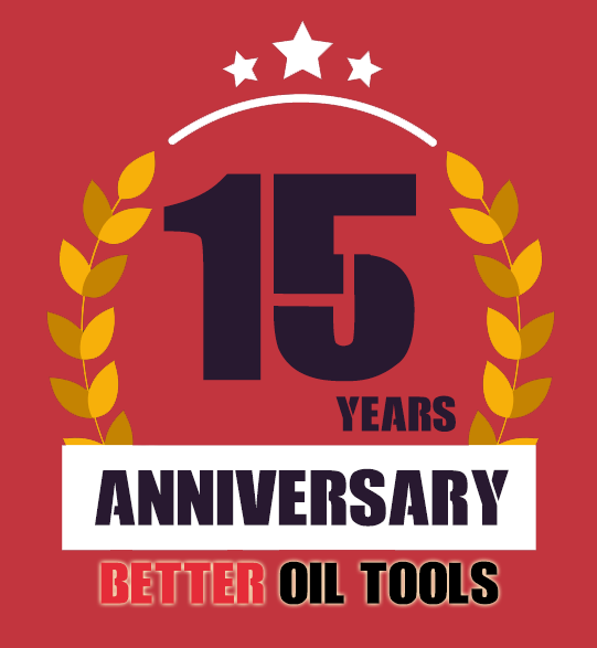 logo 15 year better oil tools